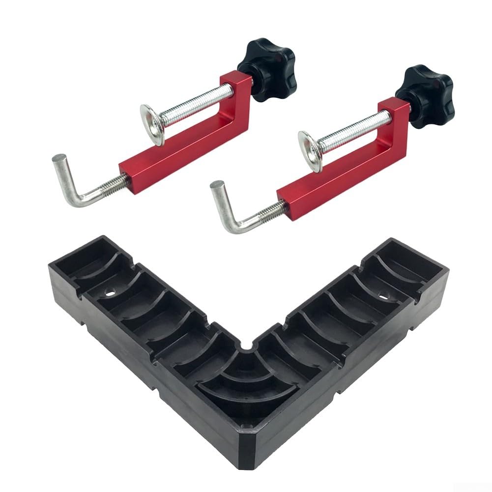 Bloc localisateur d'angle droit 90° pour finir vos assemblages de bois sans décalage