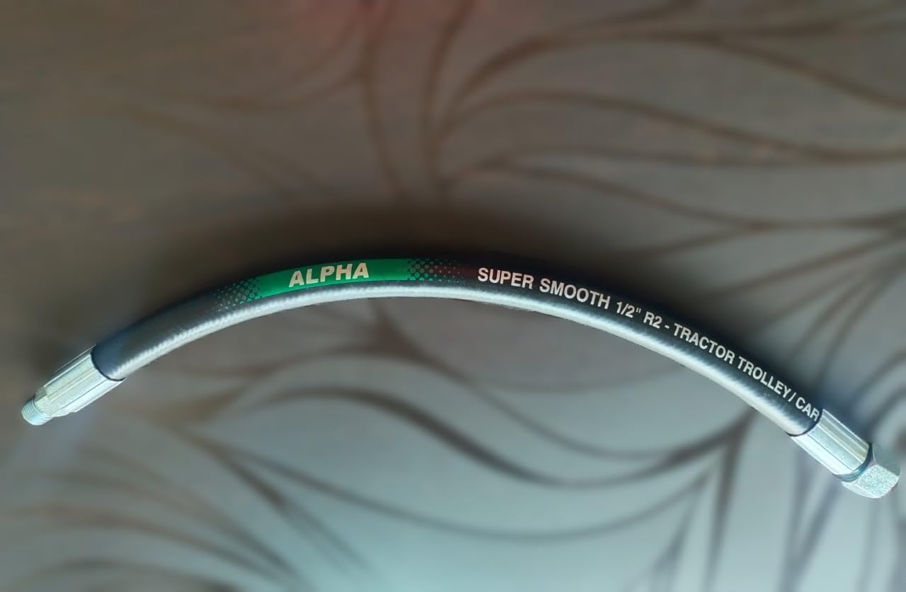 Alpha advance system, 1/2" tractor trolley hose pipe 500mm long smooth finish-image-36