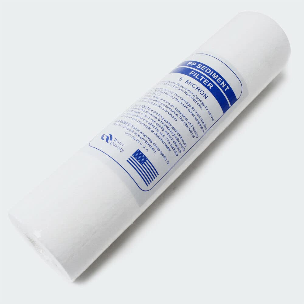 CONTENITORE DOPPIO FILTRO X ACQUA Sedimenti E Anticalcare 10" Ø 1 POLLICE Calcare SABBIA