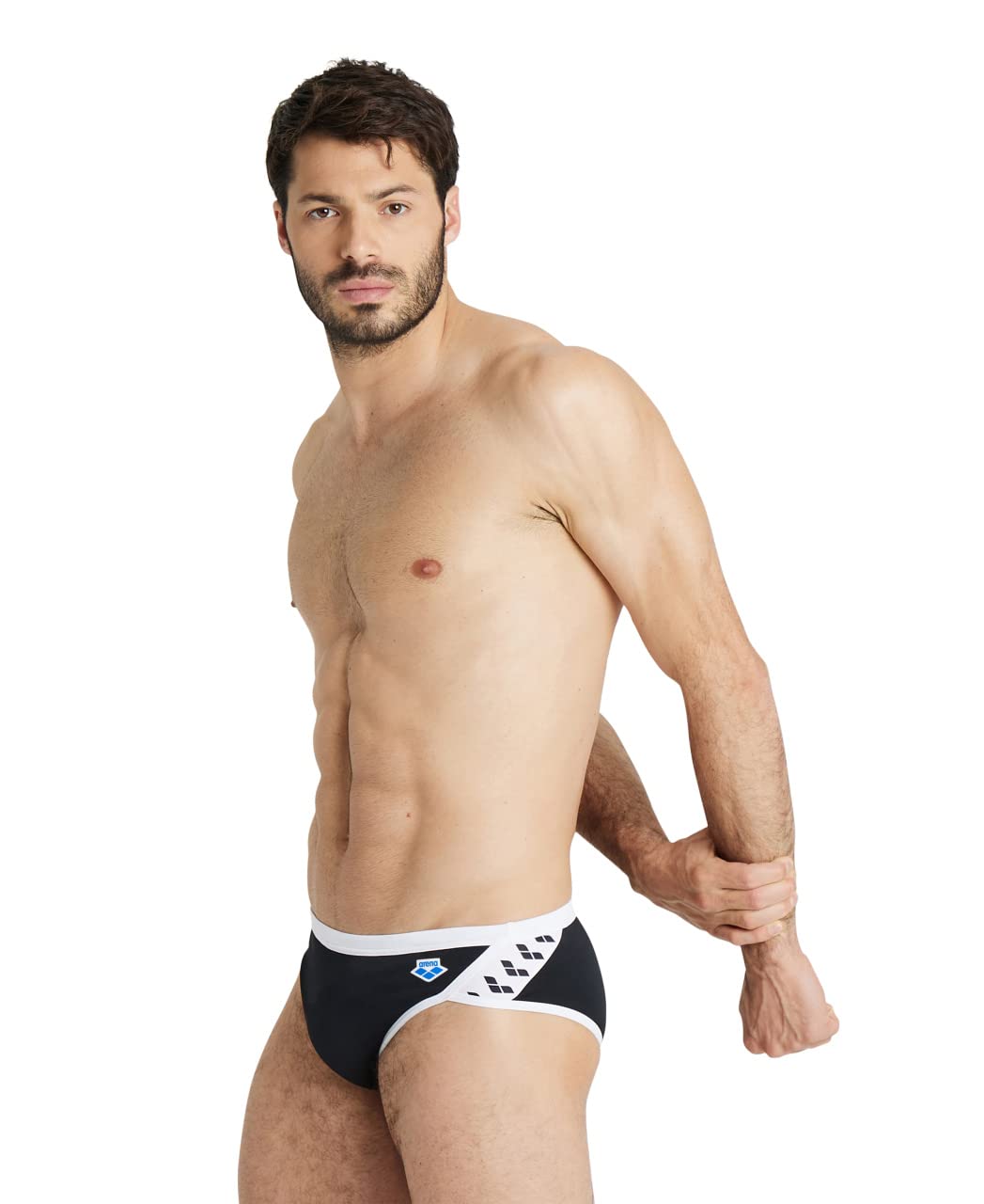 ARENA Herren Performance Men's Icons Solid Low-Waist Shorts Schwimm-Slips (1er Pack)