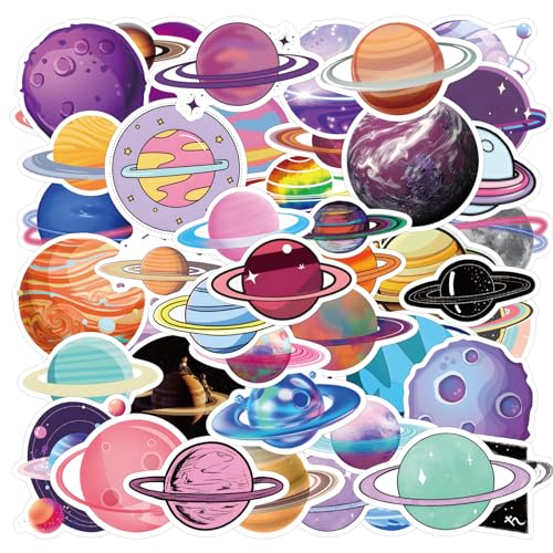 Kechup K-38-STAR Planet Stickers For Kids Teens 60Pcs Star Stickers cover