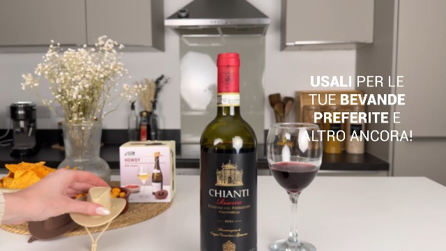 Tappo Per Vino A Forma Di Sombrero - Monkey Business In Silicone | Divertente E Pratico - Foto 11