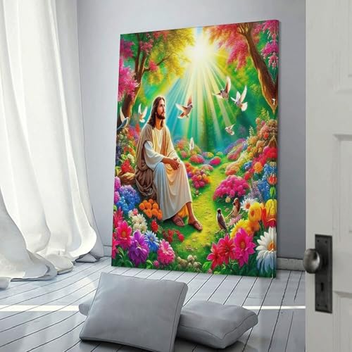 Toile Jésus religion murale sacrée pour sublimer votre coin prière