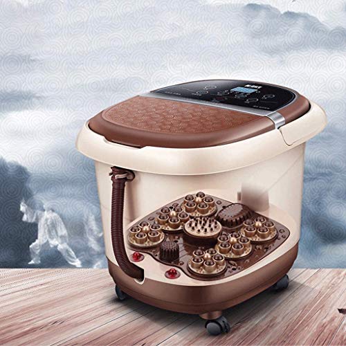 Fußbad Massagegerät Automatisch Automatische Massage Fußbad Barrel, mit Akupunktur Massage, Tai Chi Plattenspielern, simulierter menschlicher Massage,