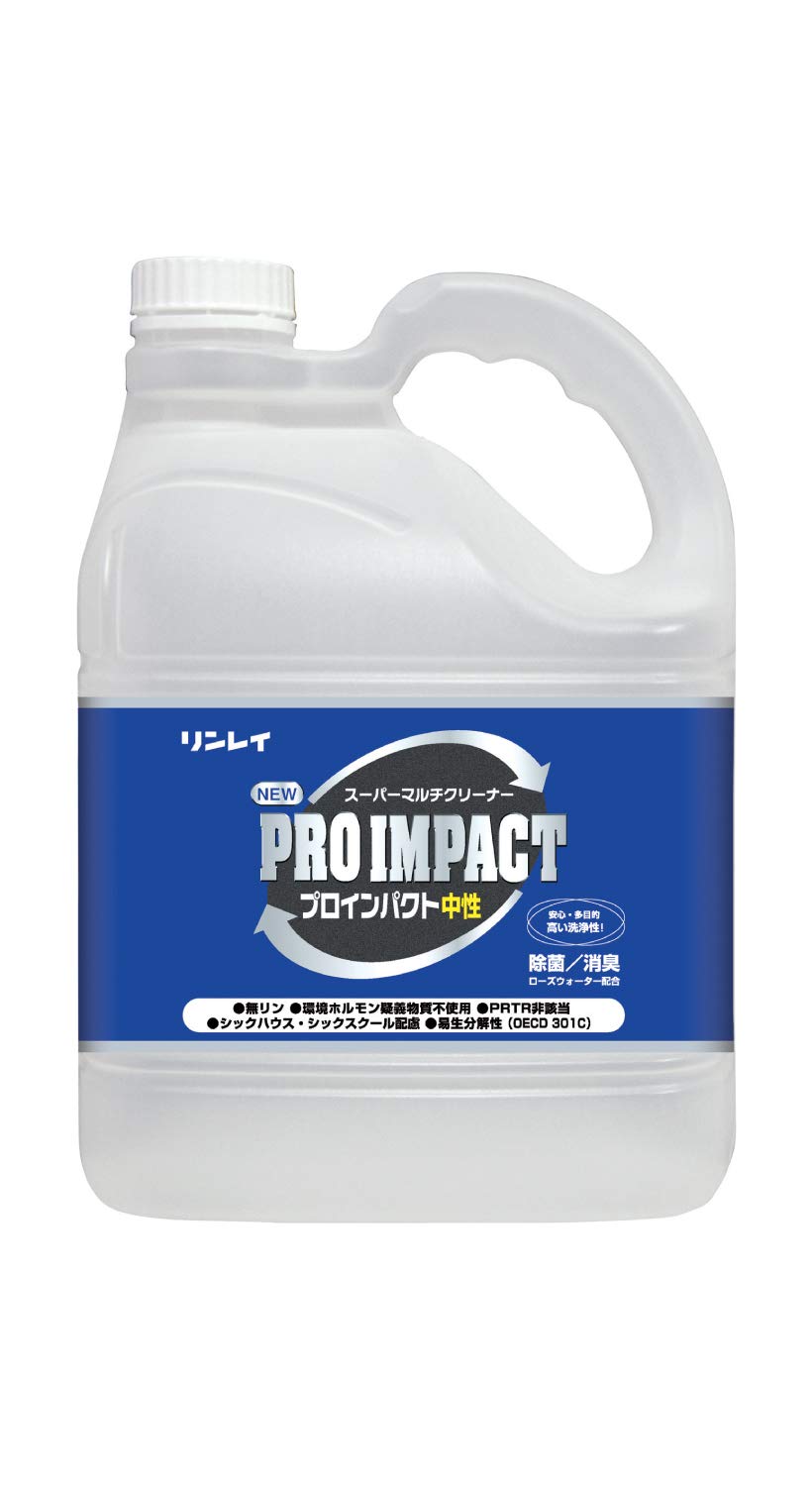 Amazon | リンレイ NEWプロインパクト中性 4L | 業務用マルチ  