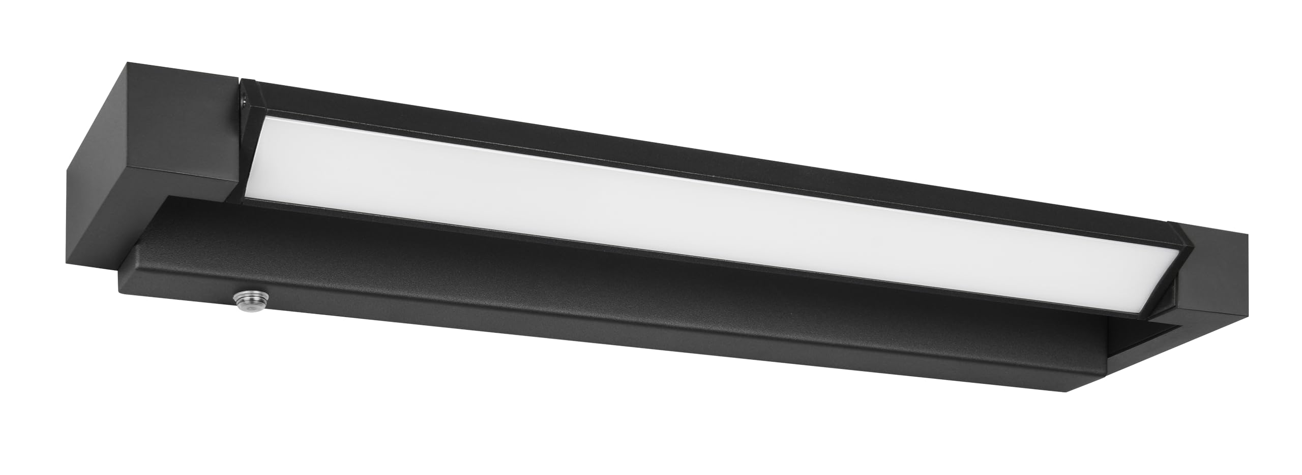 Trio Leuchten FABRIZIO LED Applique de salle de bain 9W Aluminium Noir mat Dimmable Couleur réglable