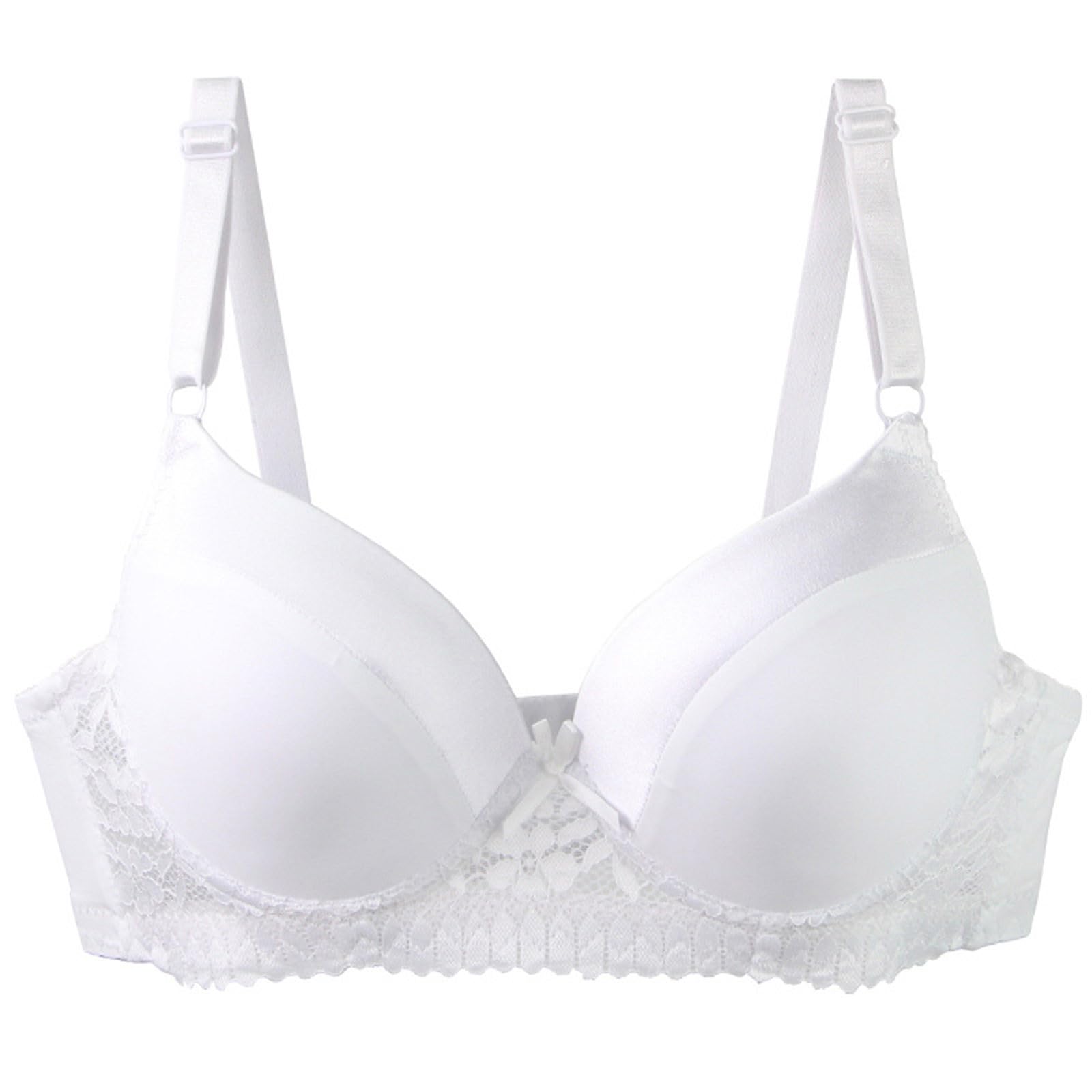 Soutien-gorge à armatures grande taille blanc 34B invisible