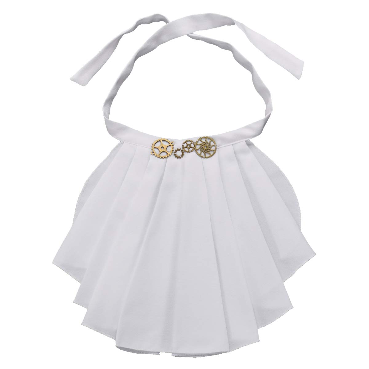 BPURBVintage Victorian Chiffon Jabot Neck Ruffle Collar 1 PC