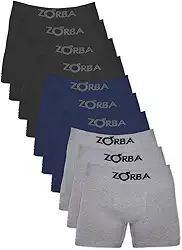 Kit 10 Cueca Boxer Zorba