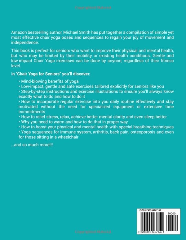 Miniatura 2 de Chair Yoga for Seniors Over 60 Gentle Exercises to Live Pain-Free, Regain Balance, Flexibility, and Strength (Workout Books)