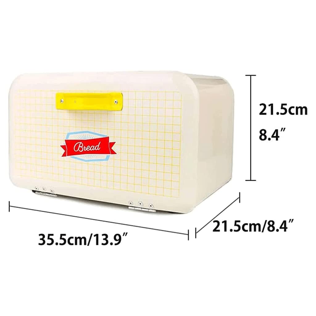 POCHY Mode Brotkästen Brotaufbewahrung Brotkasten mit großem Fassungsvermögen Brotkasten Frischbrothalter zum Frischhalten von Kuchen und Brotscheiben SchönGroßzügig