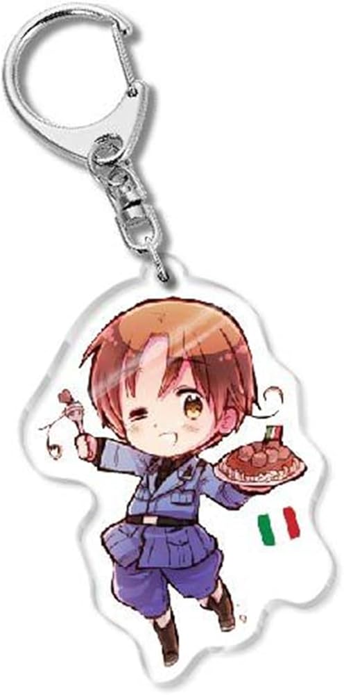 Amazon.com: GO2COSY Set of 10 Anime Axis Powers Hetalia Acrylic