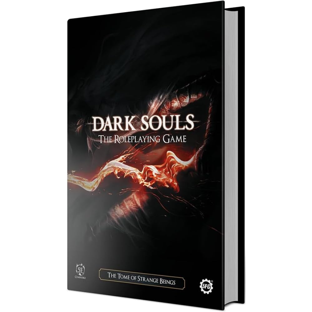 Steamforged Games | Dark Souls: The Roleplaying Game | RPG The Tome of Strange Beings | Ages 14+ | Game in English