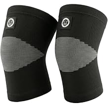 Mammal Strength Thermal Knee Sleeve Pair   Compression Joint Support for Running, Gym & Cross Training - Joint Support - Knee Sleeves for Endurance Training - Men & Women