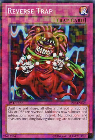 Amazon.com: YU-GI-OH! - Reverse Trap (BP02-EN169) - Battle Pack 2