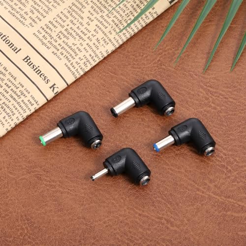 Conector de ángulo recto 5.5x2.1mm 4 piezas miniatura 6