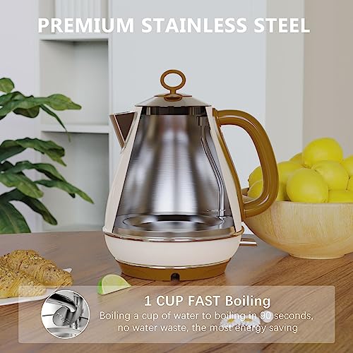 Auto Kettle Evoloop 1.7L Stainless Steel Electric Kettle with Auto Shut-Off ...