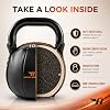 Bionic Body by Kim Lyons Soft Kettlebell with Handle | Soft Weight for Strength Training, Conditioning, Core & Full Body Workouts | Ergonomic Grip | Home Gym, Cross Training, HIIT & Functional Fitness Equipment