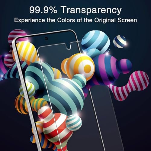 Image of KAREEN 2+2 Pack Screen Protector for Samsung Galaxy S26 Tempered Glass Film with Camera Lens Protector, Fingerprint Unlock Support, Anti Scratch, Bubble Free, Case Friendly