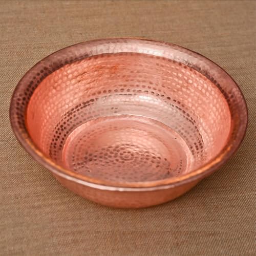 Lavabo de cobre martillado para conectar con tu bienestar y calma interior 7