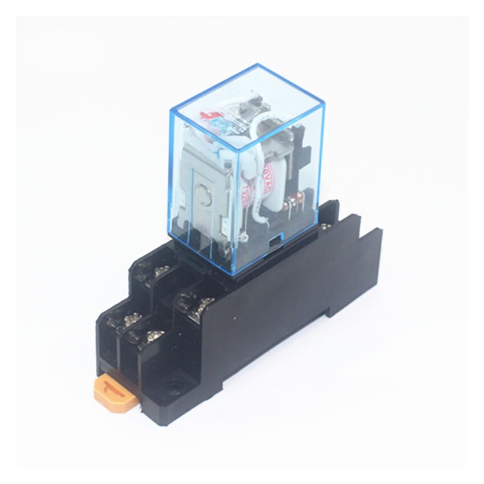 Relais électromagnétique avec socle pour automatiser un tableau AC 220V