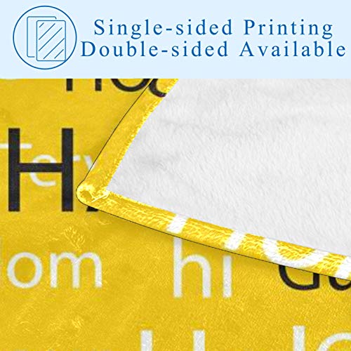 Couverture douce et chaude de lit 150x100 cm | Hello Plaid de Maison - 5