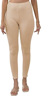 lux lyra Lyra Lux Lux Women's Ankle Length Slim Leggings (Skin, Free Size)-picture-23