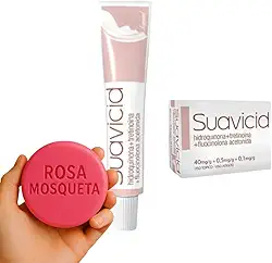 Kit Suavicid Creme Clareador de Melasma 15g + Sabonete clareador de Rosa Mosqueta