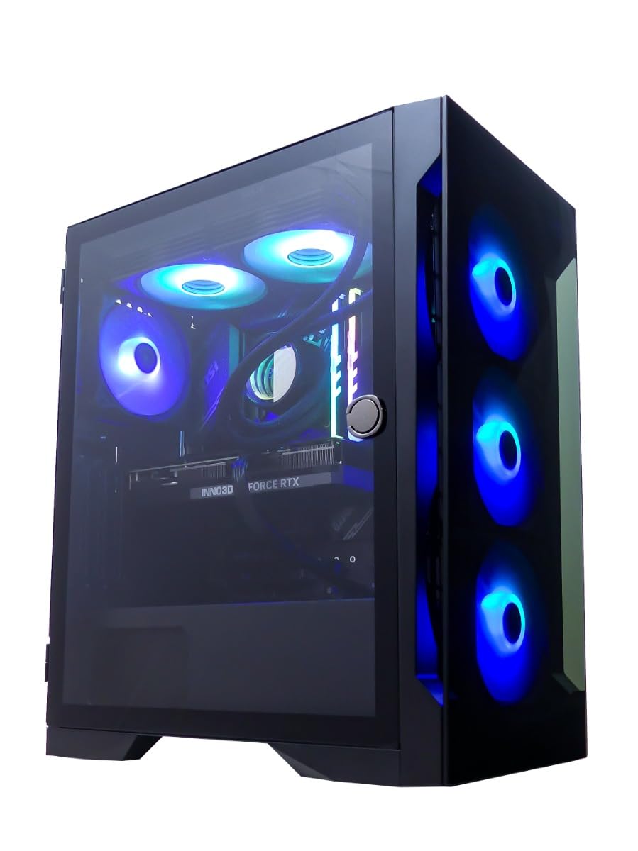 Bitbull Ordenador gaming – Intel Core i9-12900K 16-Core – NVIDIA GeForce RTX 5060 8GB – refrigeración por agua – 32 GB DDR4 RAM – 1TB NVMe SSD – Windows 11 Pro – Gamdias Talos E2 Elite