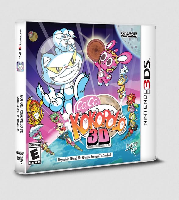 Go! Go! Kokopolo 3D: Space Recipe for Disaster (Limited Run#003) - Nintendo 3DS [Pre-Owned]
