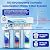 4 Stage Reverse Osmosis Deionization Water Fliter System, with Pressure Gauge and Deionization Water Filter, RO/DI Water Filtration System with Flushing Valve?100 GPD