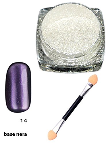 Takestop® Polvere OLOGRAFICO Fucsia Rosa 14 con