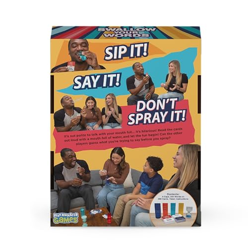 PlayMonster Swallow Your Words, 20.32 cm x 5.08 cm x 26.67 cm - Image 2