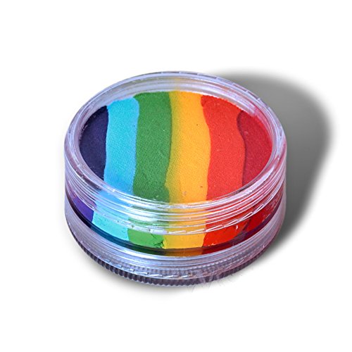 Wolfe Face Paints Rainbow RB 1.5 Ounce (45 Grams)