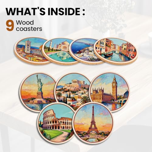 ANATTASOUL 9 Pièces Sites Paysagers et Historiques Coaster pour Maison – vue 4