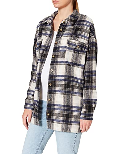 Chemise femme longue beige Mamalicious idéale pour les balades d'automne