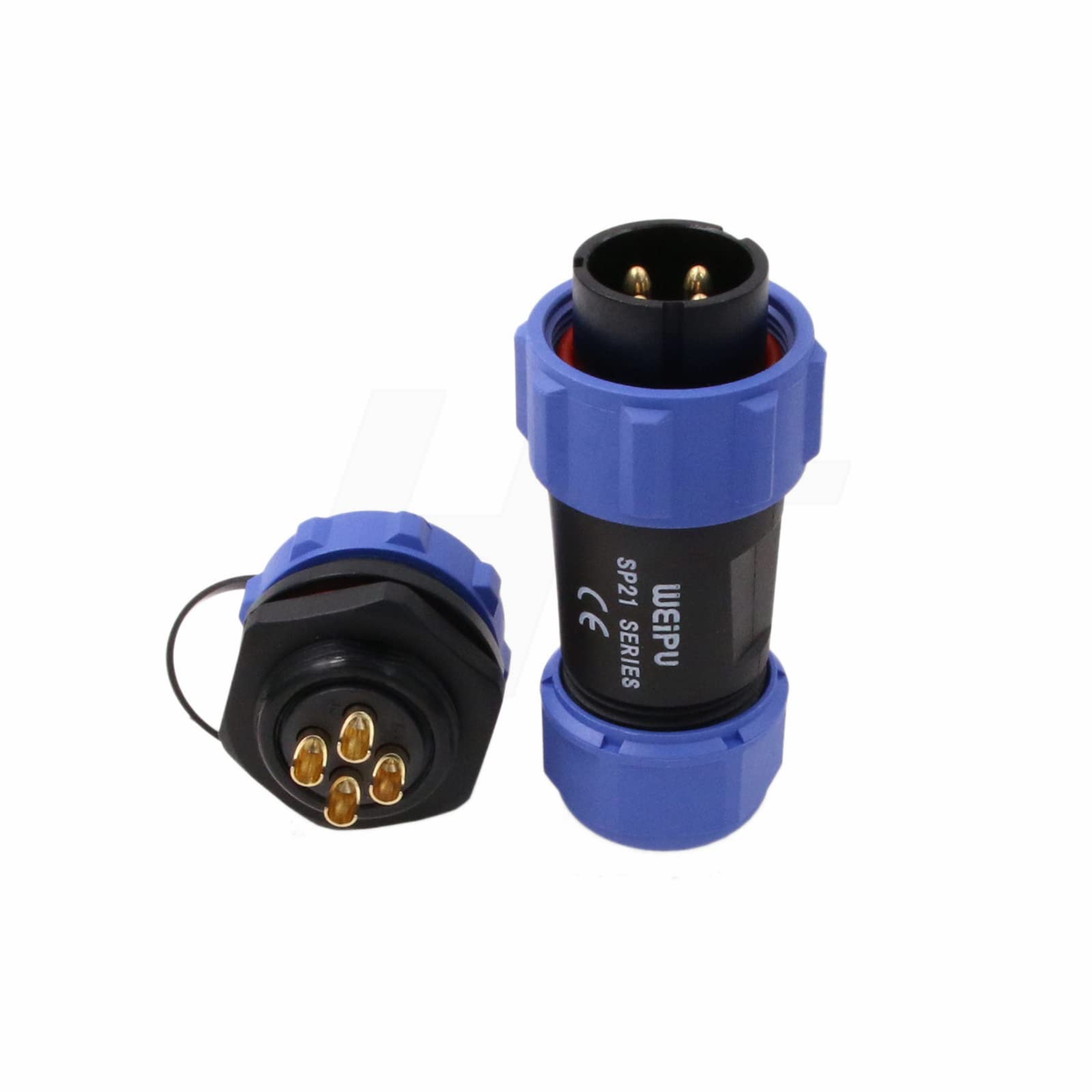 WEIPU Steckverbinder SP2110/P4II-1N 4pol IP68 Wasserdicht Männlich | kaufen bei WEIPU Steckverbinder SP2110/P4II-1N 4pol IP68 Wasserdicht Männlich | kaufen bei