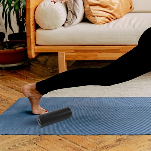 Rodillo de espuma EPP negro para relajación muscular y masaje profundo, diseño versátil para práctica de yoga y alivio muscular en el hogar miniatura 5