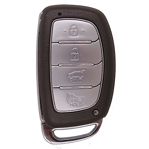 Keyecu Smart Remote Key Shell Case Fob 4 Button for HYUNDAI IX25 IX35 Elantra Sonata