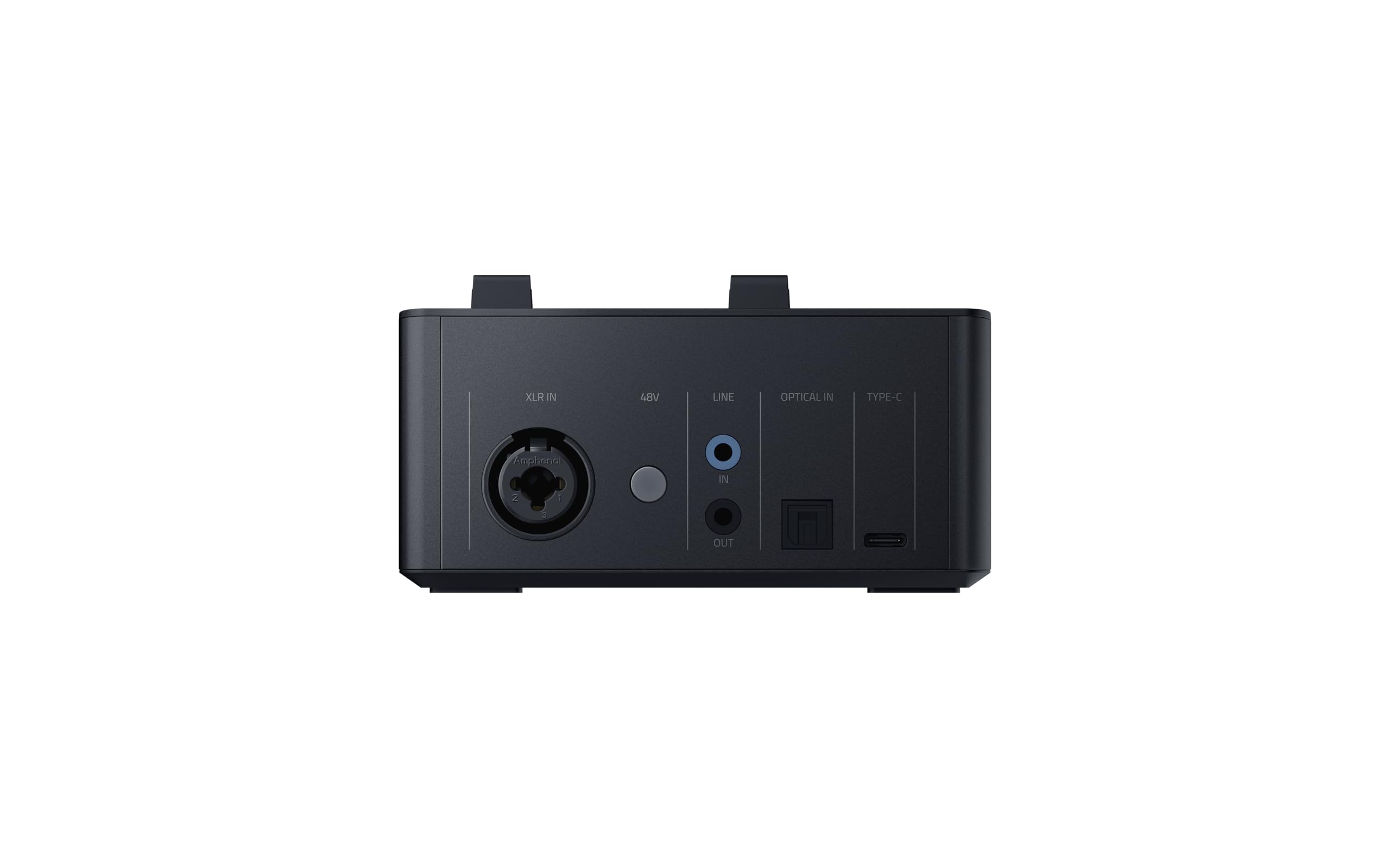 Razer Audio Mixer - USB Audio-Interface mit XLR, 3,5-mm und Optischen Eingang - 4-Kanal-Schnittstelle mit Stumm-Tasten - Plug and Play | Schwarz