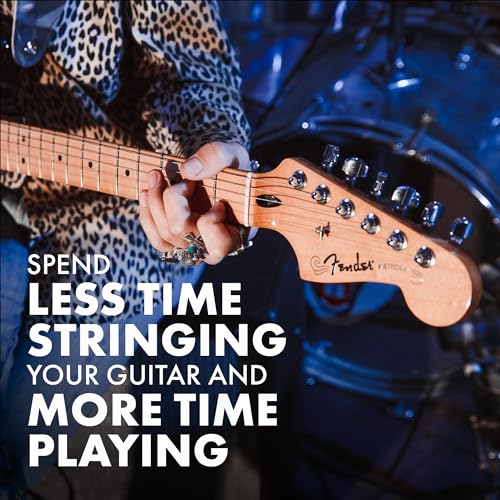 image for Fender Locking Tuners Stratocaster Guitar Tuners, Polished Chrome, for