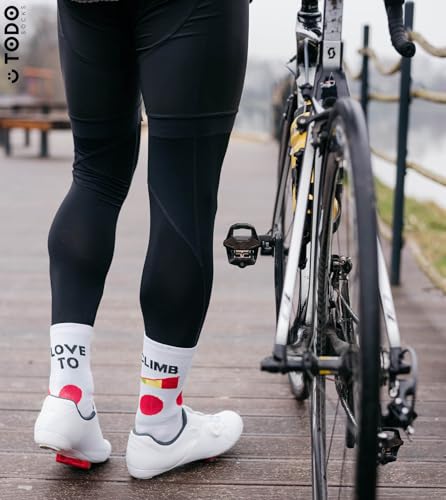 Image of TODO PRO Cycling Socks - Breathable Bike Socks for Men and Women