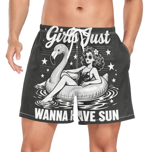 Pantalones cortos de natación de secado rápido que eliminan la humedad incómoda en hombres