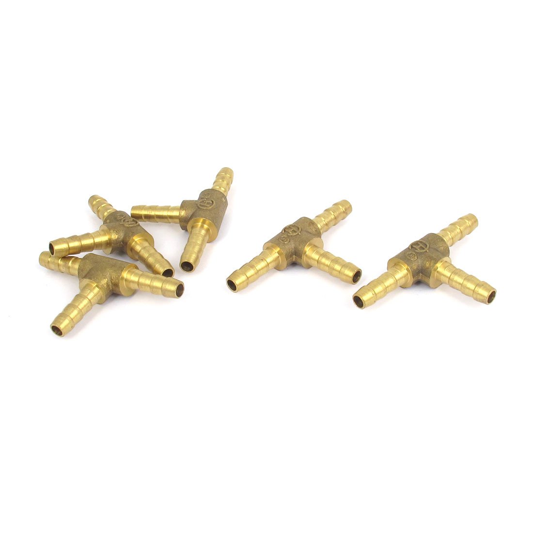Aquarium Tank Pond Air Line Tube Pipe Valve Hose Connector 6mm OD 5pcs (B017CKF4ME) Amazon Price History, Amazon Price Tracker
