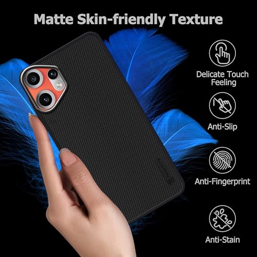 Image of VIDO Super Frosted Raised Camera Protect Soft Back Case Cover for CMF by Nothing Phone 2 Pro 5G