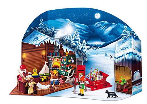 51OTybCoIhL Playmobil - 4161 - Jeu de Construction - Calendrier de l'Avent Atelier du Père Noël