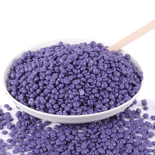 Image of Wax Beads Bulk - 2.5lb Wax Beans Supplies for Esthetician - Professinal Painless Waxing for Face, Upper Lip, Bikini, Leg, Women Natural Melting Kit - Hypoallergenic Hard Wax Beads Bulk