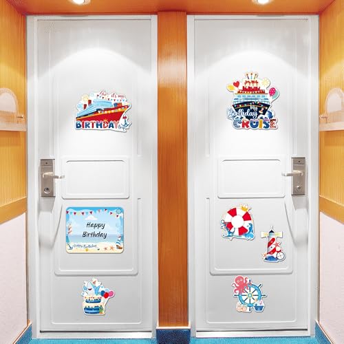 Decoraciones Magnéticas para Puerta Crucero, 10 piezas miniatura 5