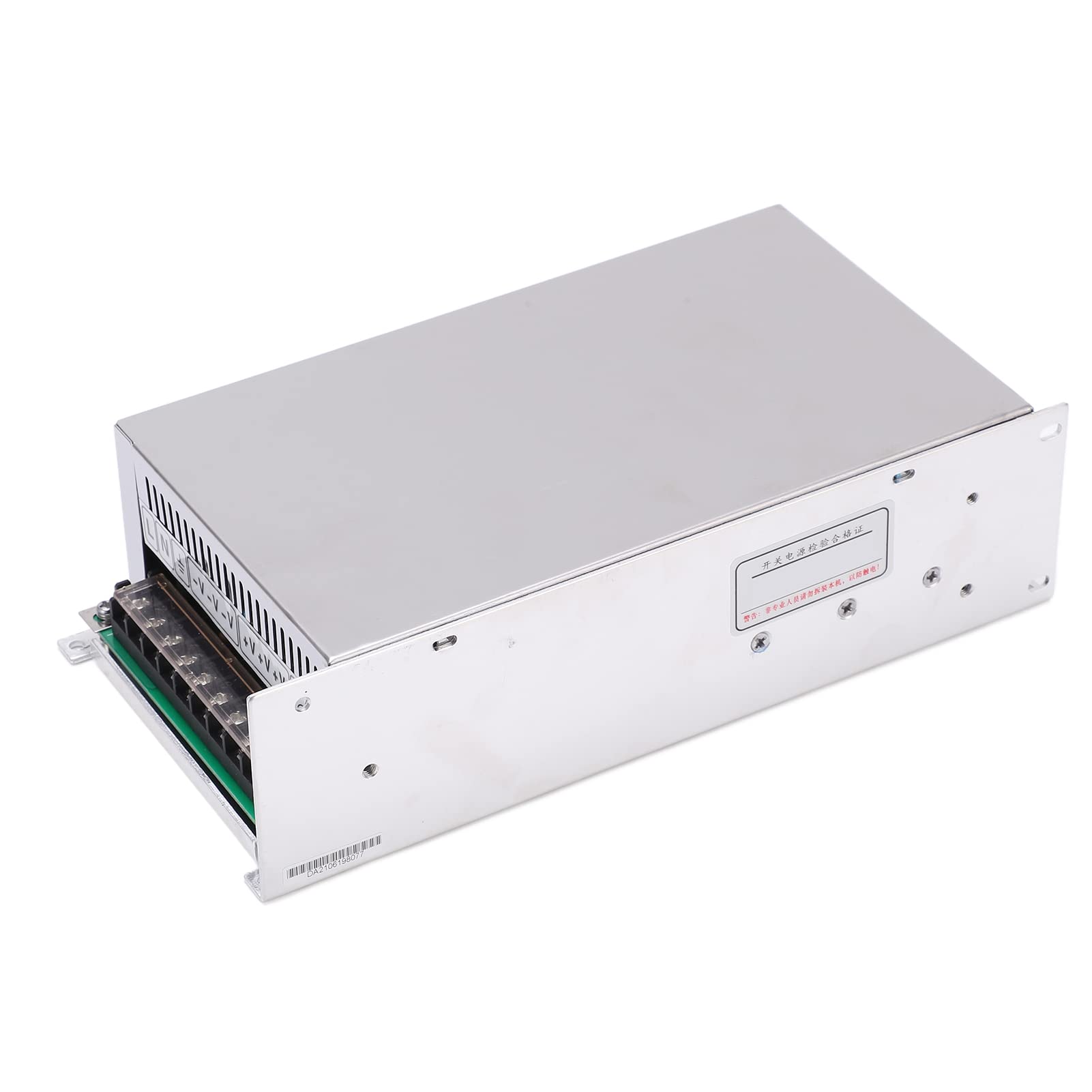 lyrlody Trasformatore Interruttore Alimentatore LED in Lega di Alluminio 500W Adattatore di Alimentazione da 100 a 240VAC con Coperchio di Giunzione per Dissipazione del Calore Cavo per Telecamera
