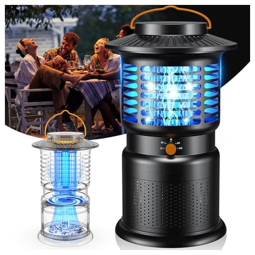 4-in-1 Outdoor Bug Zapper and Mosquito Trap